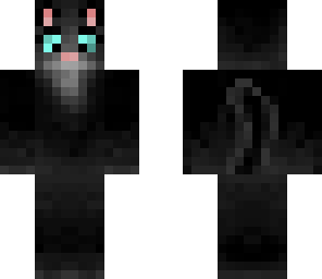 copy of panthernose but silver blue eyes