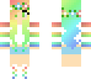 rainbow girl hi