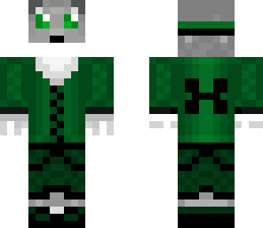 green variation of wolf
