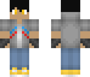 random jacket kid