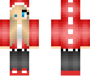 dino red girl