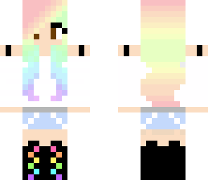 rainbow hair - edit