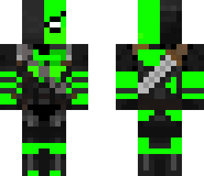 neon green deathstroke