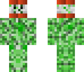 creeper with tnt hat