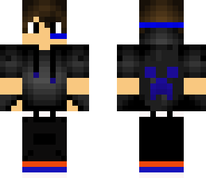 blue and orange gamer