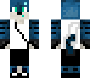 blue tiger with clothes and headphones