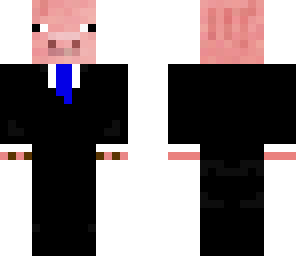 pig in a suit