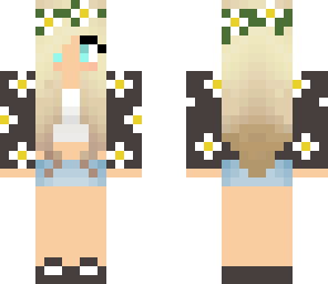 spring flower girl
