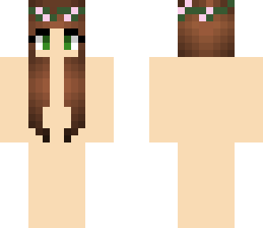 brown hair skin base