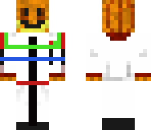 colorful karate pumpkin