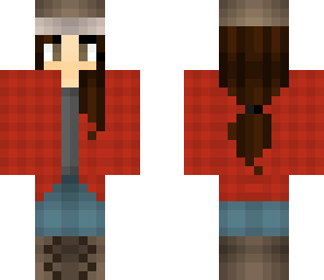 fur hat girl