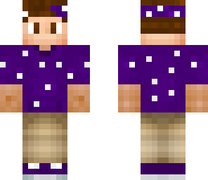 bandana boy purple
