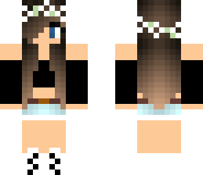 cute flower girl skin edit