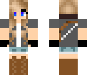 simple archer girl