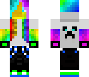 rainbow girl