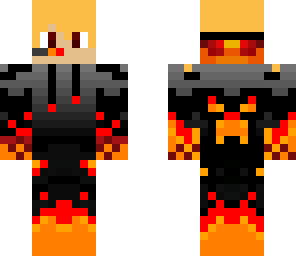 blond  flame knight