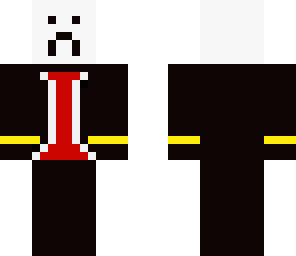 ghastly creeper in a suit