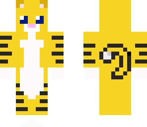 lemon cat with stripes