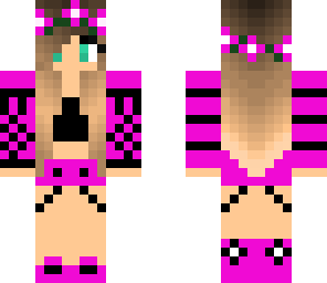 hot pink flower girl