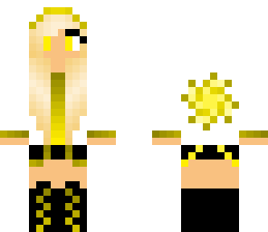 yellow star girl