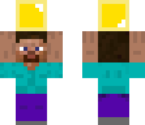 steve whit a gold block