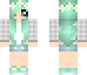 headset chick super cute