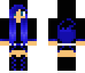 blue girl