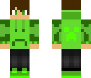 creeper hoddie boy
