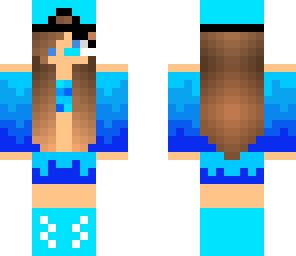 blue w hat