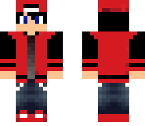 red high school boy