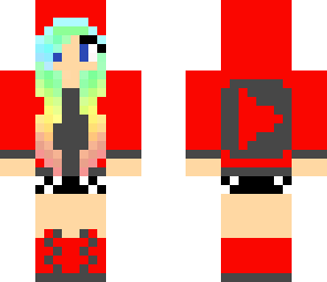 red youtube girl
