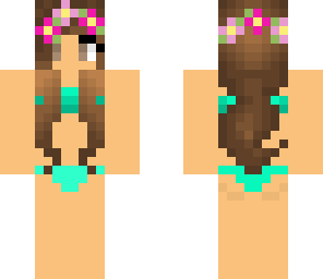 edited flower girl bikini edit
