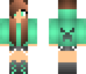 cute creeper girl