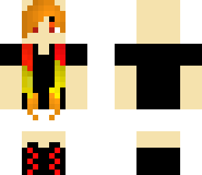 fire girl nice skin