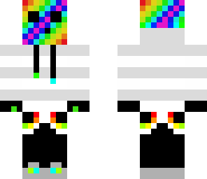 rainbow slime hoodie