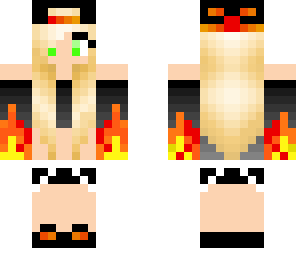 flame girl