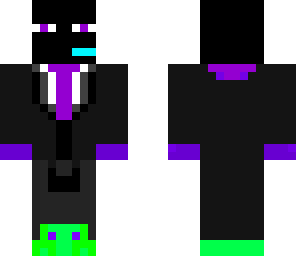 ender suit | Minecraft Skin