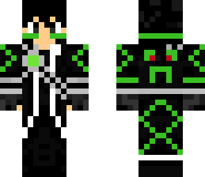 kirito with creeper virus