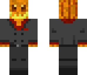 pumpkin in a suit