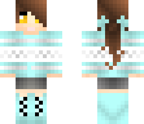 sweater girl blue