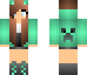cute creeper girl
