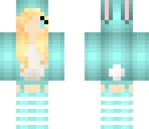 blue bunny chibi