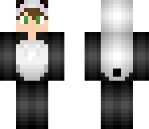 boy panda onesie