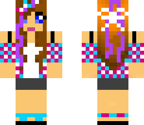 blue and pink summer fun outfit
