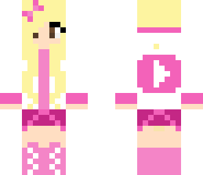 pink youtube girl
