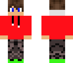 red hoodie guy