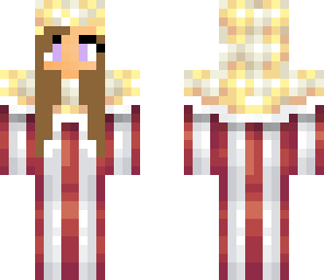 popcorn onesie girl