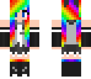 rainbow hatsune miku