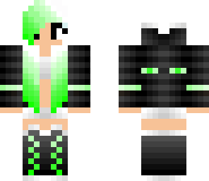 green ender girl