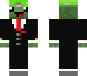 derpie zombie in suit with cap